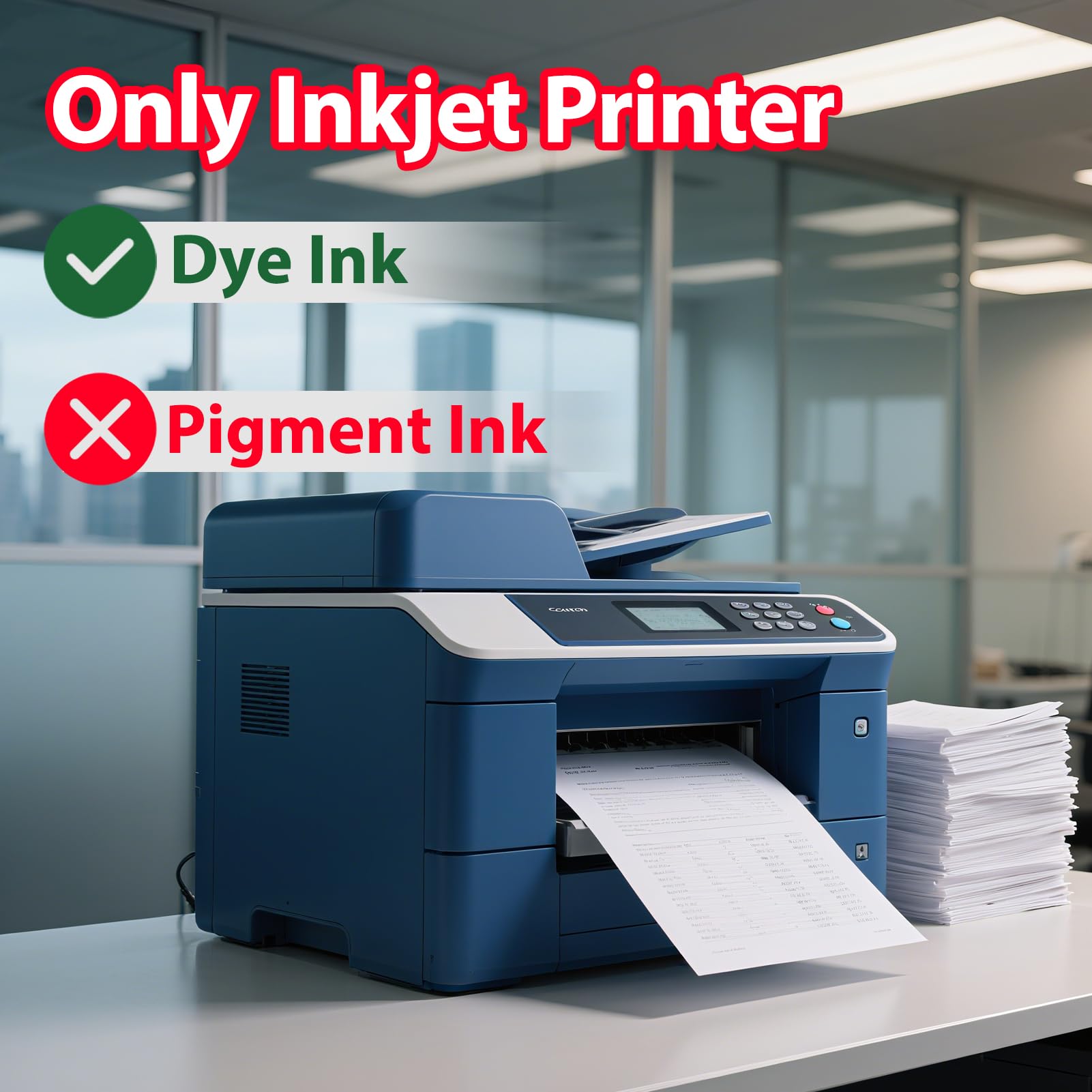 Uinkit Premium Glossy Inkjet Photo Paper - 4x6 Inch, 48lb 180gsm, 100 Sheets - Professional Photographic Quality, Dye Ink Compatible, High-Gloss Finish for Vivid Memories & Instant Prints