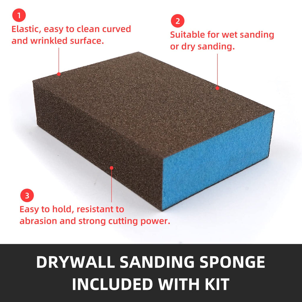 BONCART Spackle Wall Repair Kit,Drywall Repair kit,Wall Mending Agent Putty with Scraper,Plaster Wall Repair Paste for Wall Crack/Nail Hole/Graffiti,Wall Surface