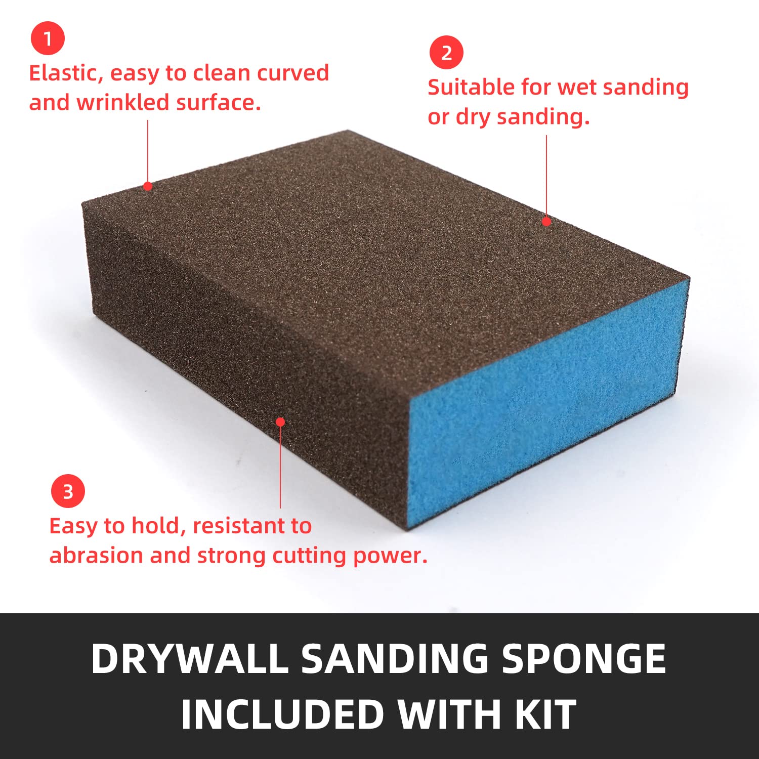 BONCART Spackle Wall Repair Kit,Drywall Repair kit,Wall Mending Agent Putty with Scraper,Plaster Wall Repair Paste for Wall Crack/Nail Hole/Graffiti,Wall Surface