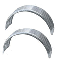 Tie Down Trailer Fenders Single Axle – Diamond Plated, Made in USA – Aluminum Trailer Fender – for 13-16" Wheels – 31.48" L x 8" W x 13.12" H (1 Fender)