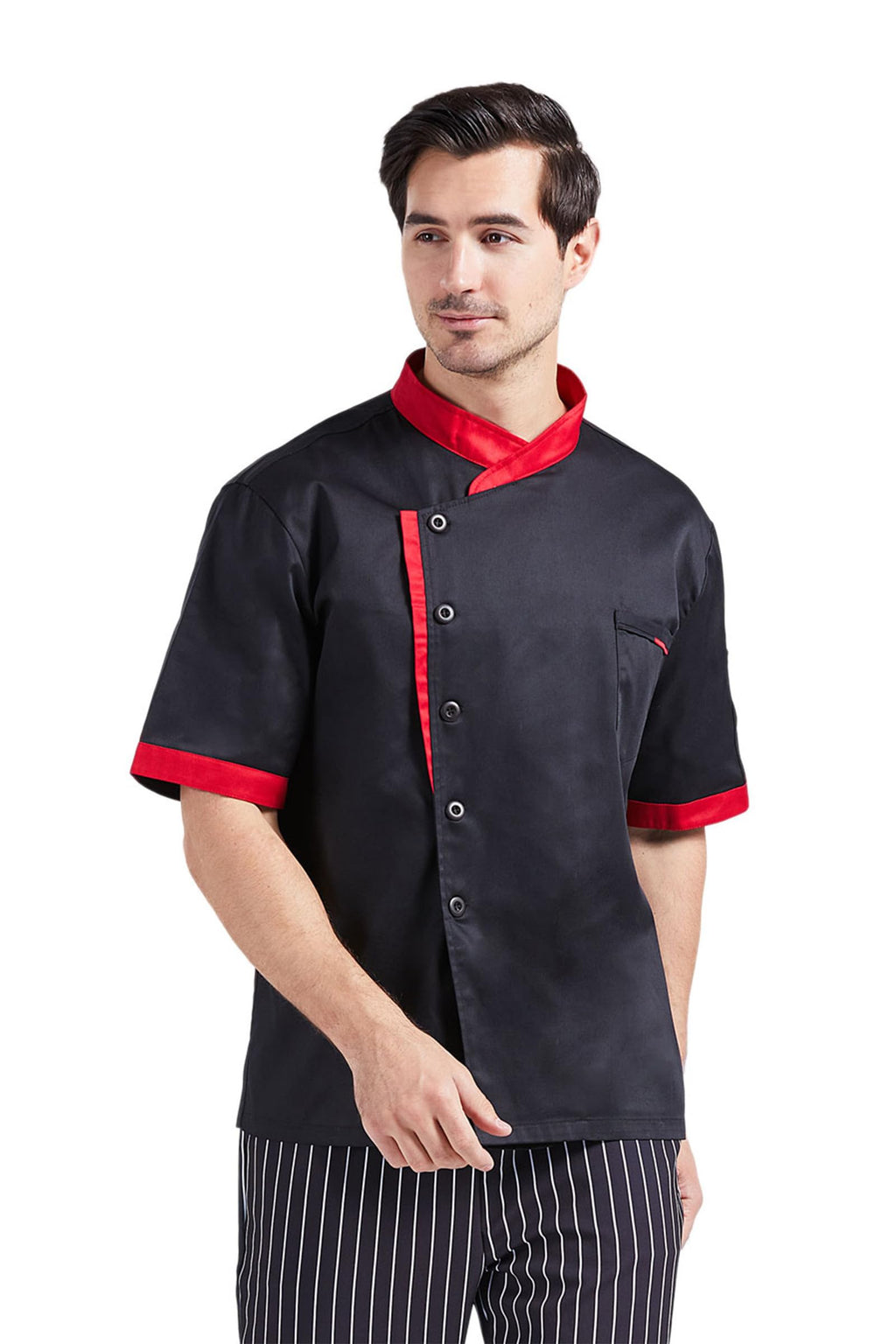 Nanxson Unisex Chef Jacket Men's Chef Coat Restaurant Kitchen Chef Uniform CFM0016