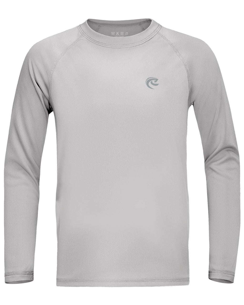 Boys UPF 50+ Swim Shirt Long Sleeve, 1 or 2 Pack UV Sun Protection Rash Guard, Youth Kids SPF Water Shirts for Beach Surf