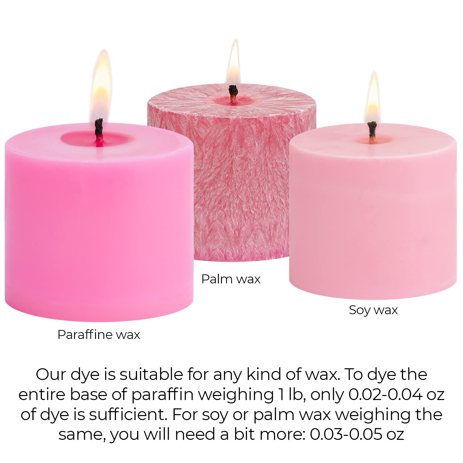 Liquid Candle Wax Dye for Soy Candle Making - 16 Popular Candle Dye Coloring Set - Premium Liquid Candle Wax Coloring - Highly Concentrated Candle Colors