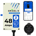 Grizzl-E 48A Ultimate Level 2 Fast Electric Vehicle (EV) Charger, UL Tested and Certified, Metal Case, Indoor/Outdoor Electric Car Fast Charging Station, Hardwired, Classic Black, J1772