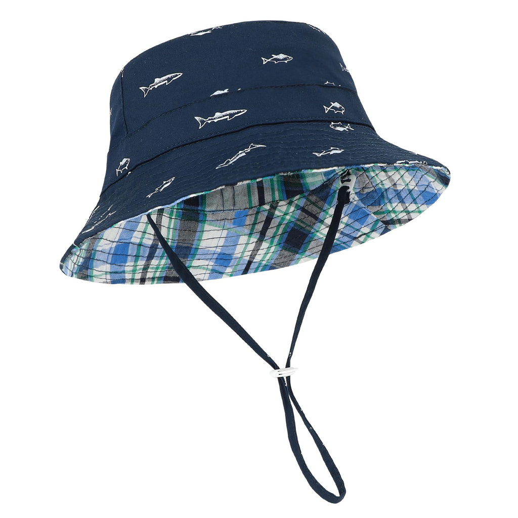 Durio UPF 50+ Beach Baby Sun Hat Sun Protection Cute Wide Brim Summer Baby Boy Bucket Hats Toddler Sun Hats for Girl