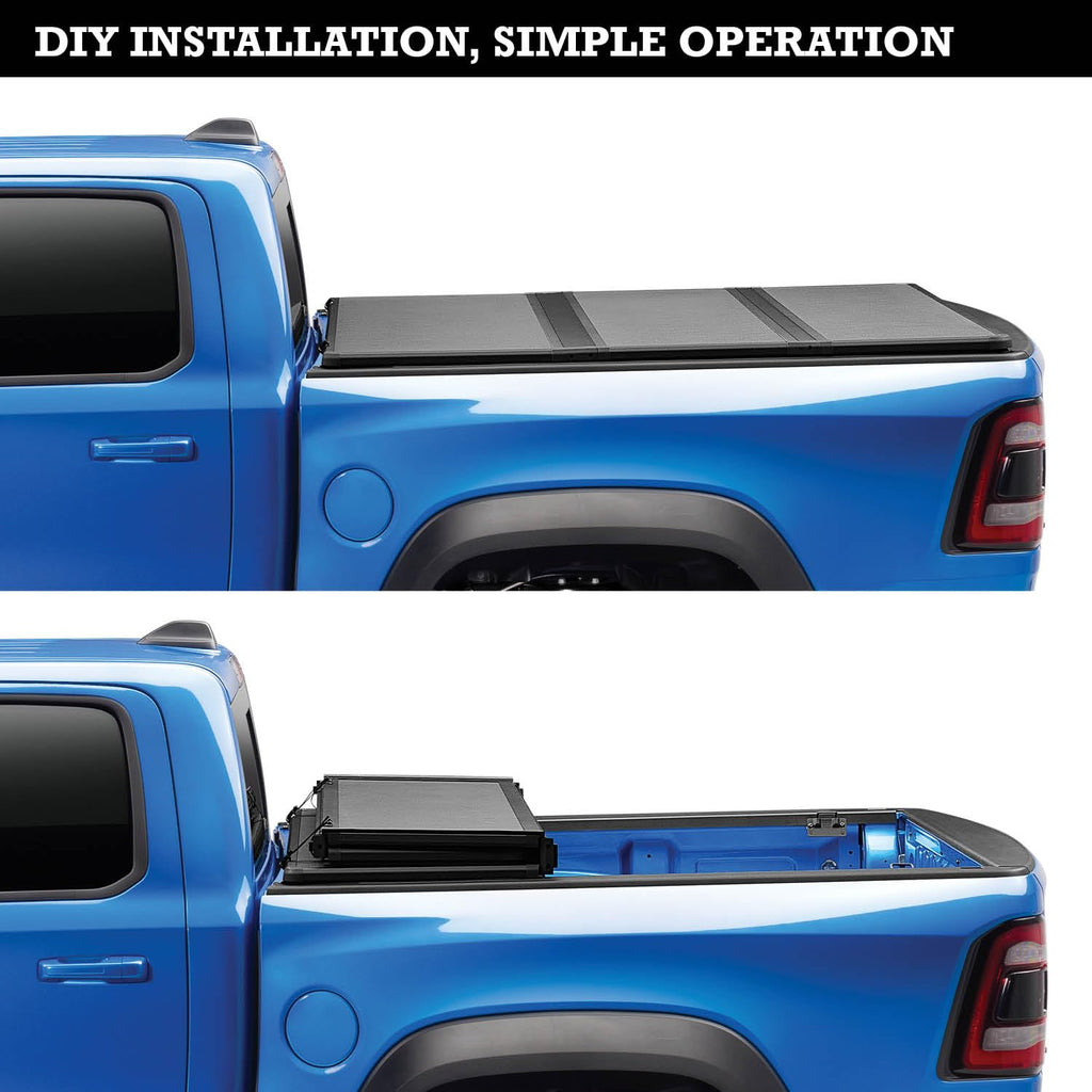 RealTruck Extang Trifecta 2.0 Soft Folding Truck Bed Tonneau Cover | 92456 | Fits 2019-2026 Chevy/GM Silverado/Sierra (w/o Factory toolboxes or MultiPro Tailgate) 5' 10" Bed (69.9")