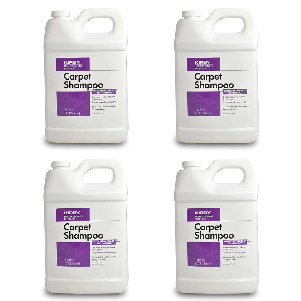 Kirby Carpet Shampoo, 1 Gallon – Lavender Scent, Deep Cleaning Solution for Home & Pet Stains