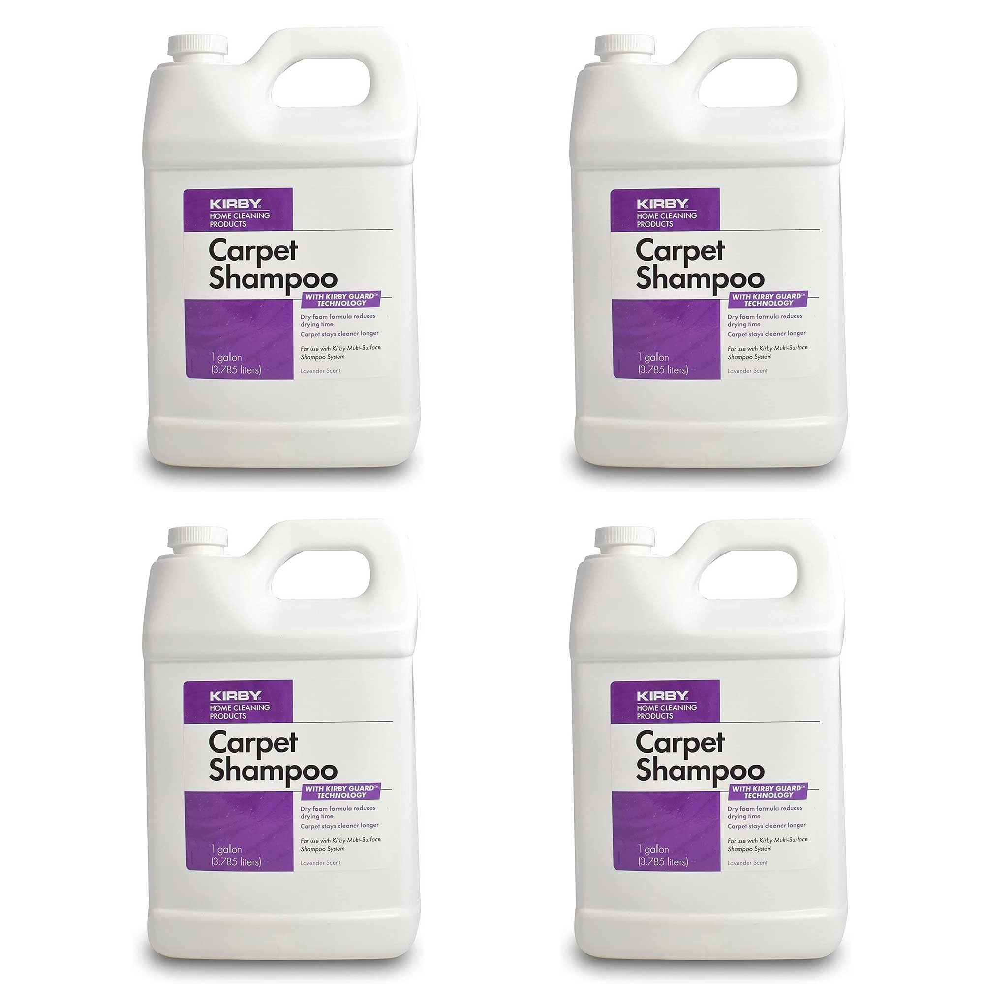Kirby Carpet Shampoo, 1 Gallon – Lavender Scent, Deep Cleaning Solution for Home & Pet Stains