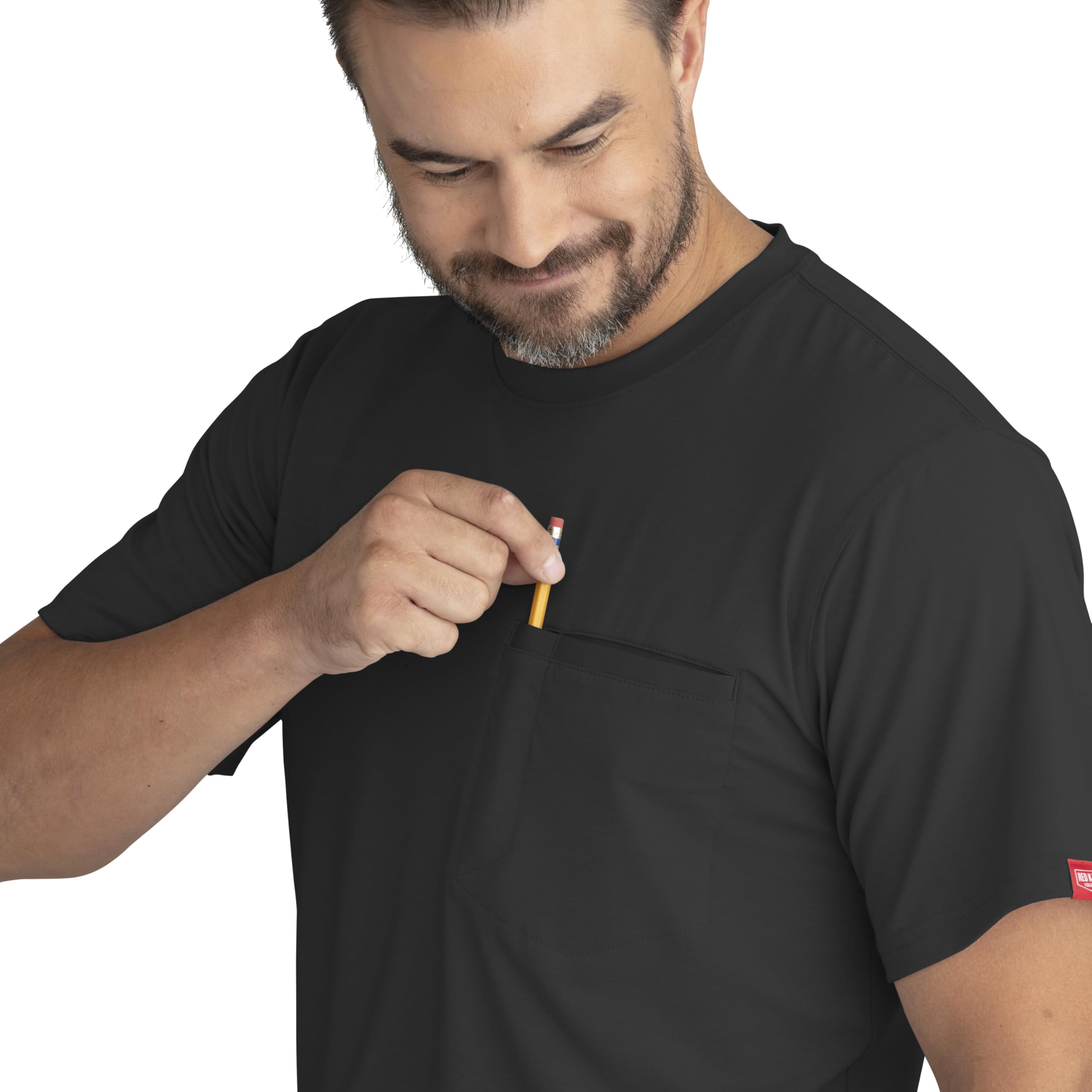 Red Kap Men's Cooling Short Sleeve Pocket Tee