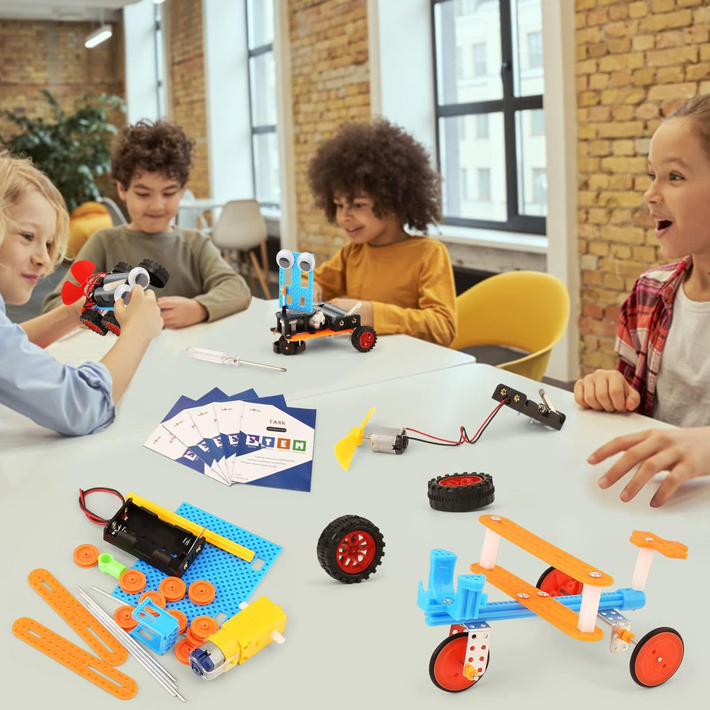 STEM Kits for Kids Craft 8-12, STEM Toy 6 7 8 9 Year Old Boy Birthday Gift | Science Kits for Kids 8-12 6-8 8-10, Boys Gifts Toys Crafts 6+ 7+ yr, Robotics Activities Robot Building Age 10 11 12 13 14