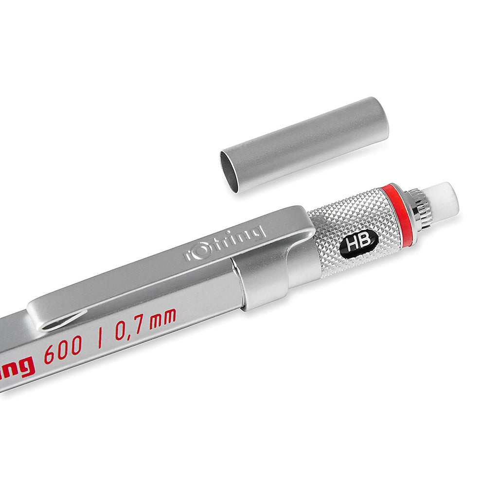 rOtring 600 Mechanical Pencil, 0.5mm, Black Barrel - For Writing, Drafting, Engineering, Architecture Professionals