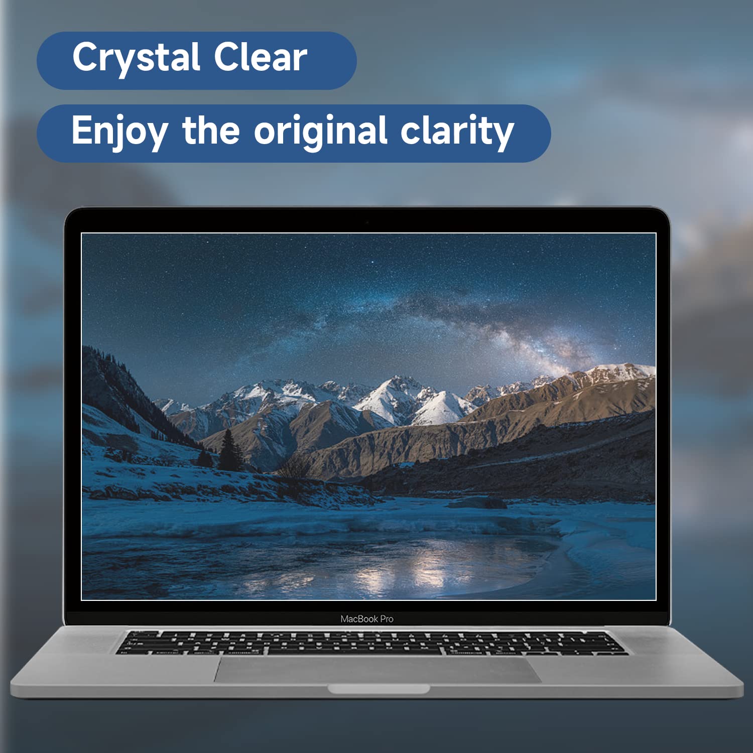 Paquete de 2 protectores de pantalla compatibles con MacBook Pro de 13 pulgadas (2016-2022 / M1, M2) y MacBook Air de 13 pulgadas (2018-2021 / M1), protector de pantalla antirreflejos, protector de