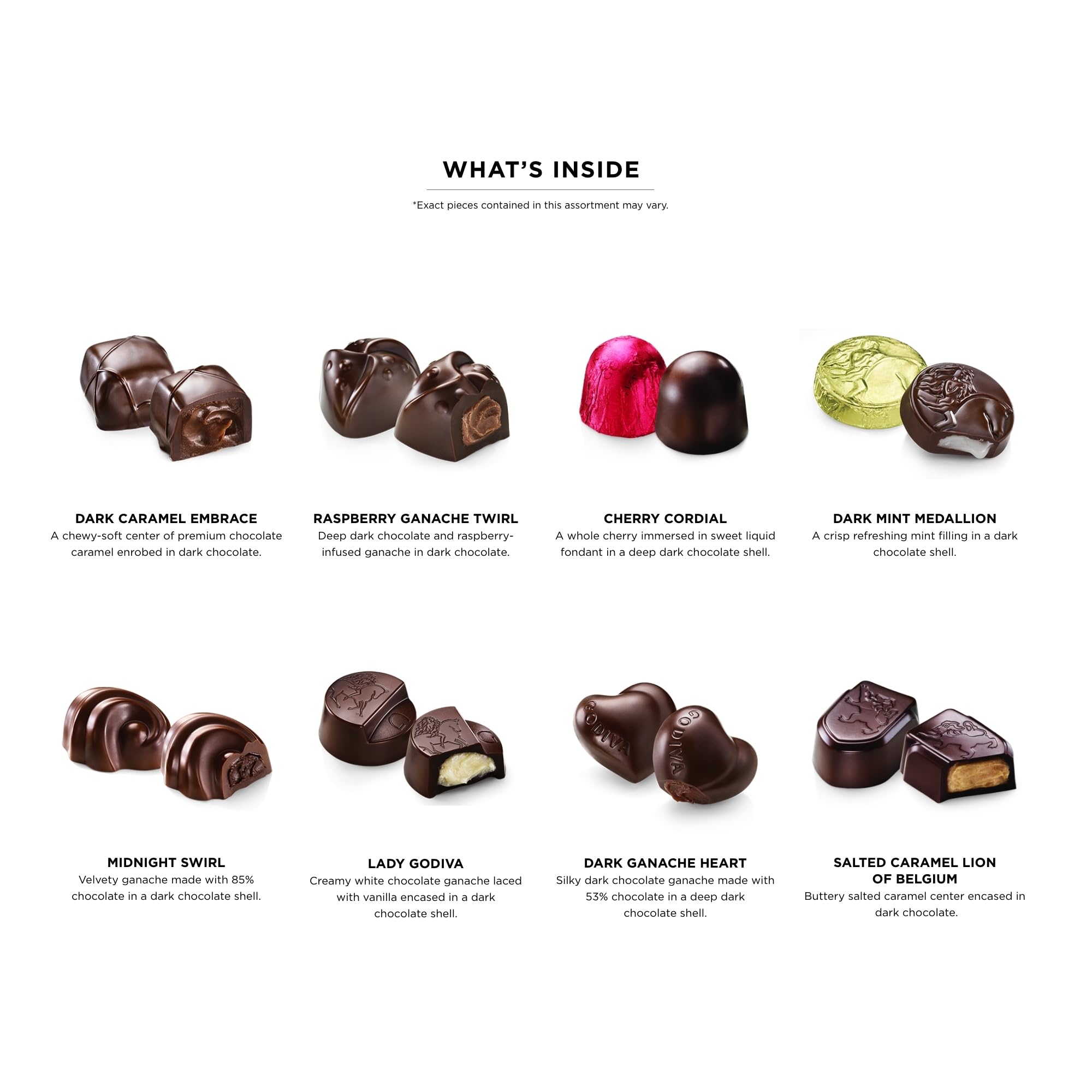 Godiva Chocolatier Gold Ribbon 9-Piece Assorted Chocolate Gift Box – Gourmet Chocolate Candy Variety Pack – Dark Caramel, Milk Chocolate, Nuts– Gift Basket for Congratulations, Birthday and Anniversary