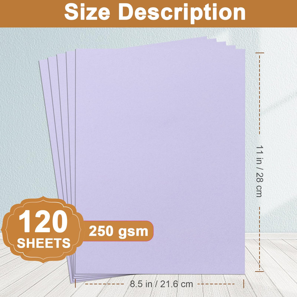 Silunkia 28 Sheets Black Cardstock 8.5 x 11 for Halloween, 250gsm/92lb Heavyweight Black Paper Card Stock for DIY Cards, Scrapbooking, Greeting Cards, Invitations, Party