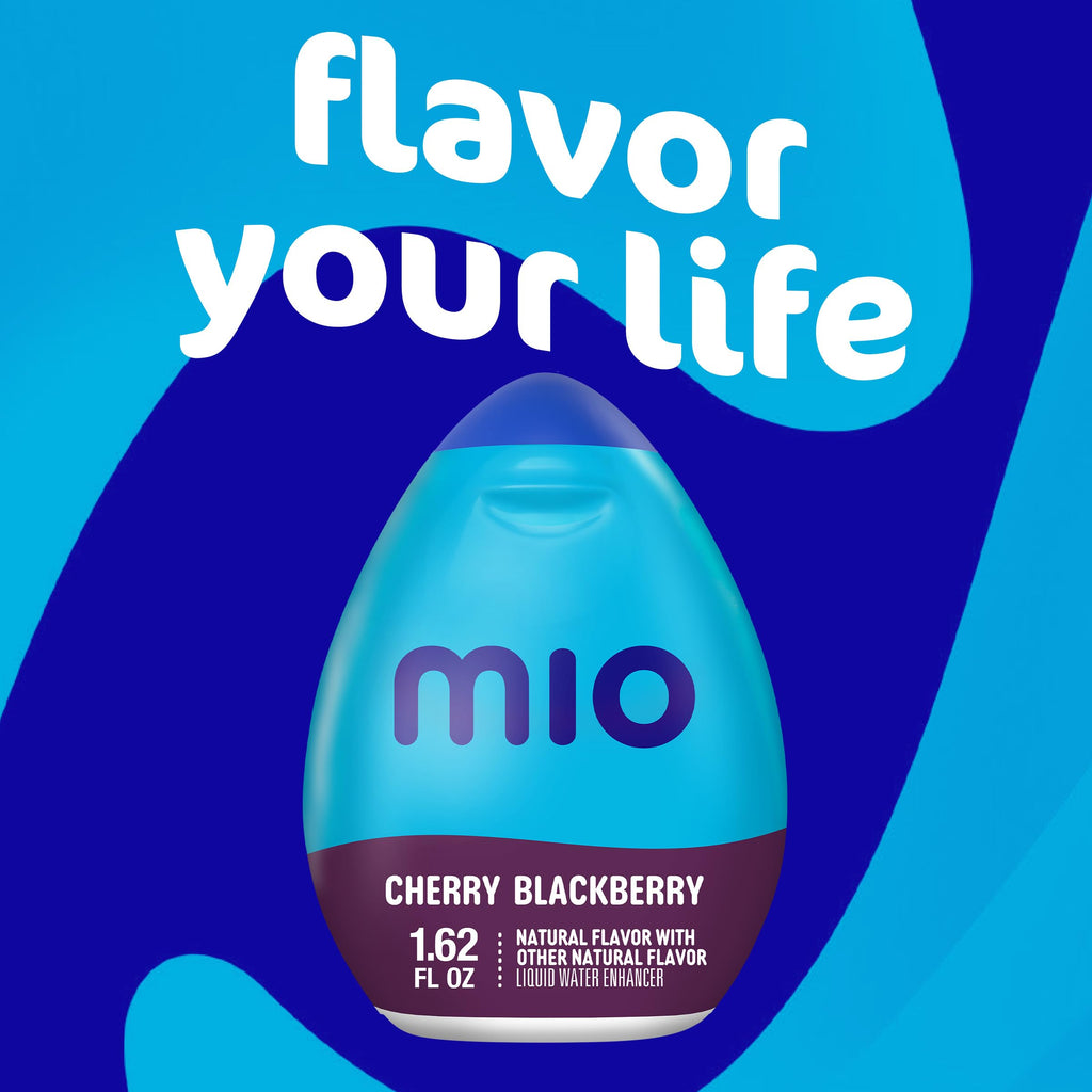Mio Liquid Water Enhancer Patriotic 4th of July Bundle – Red, White & Blue Drink Mix with Cherry Blackberry & Wicked Blue Citrus Energy, 12 Count (6 of Each), 1.62 oz (Variety Pack)