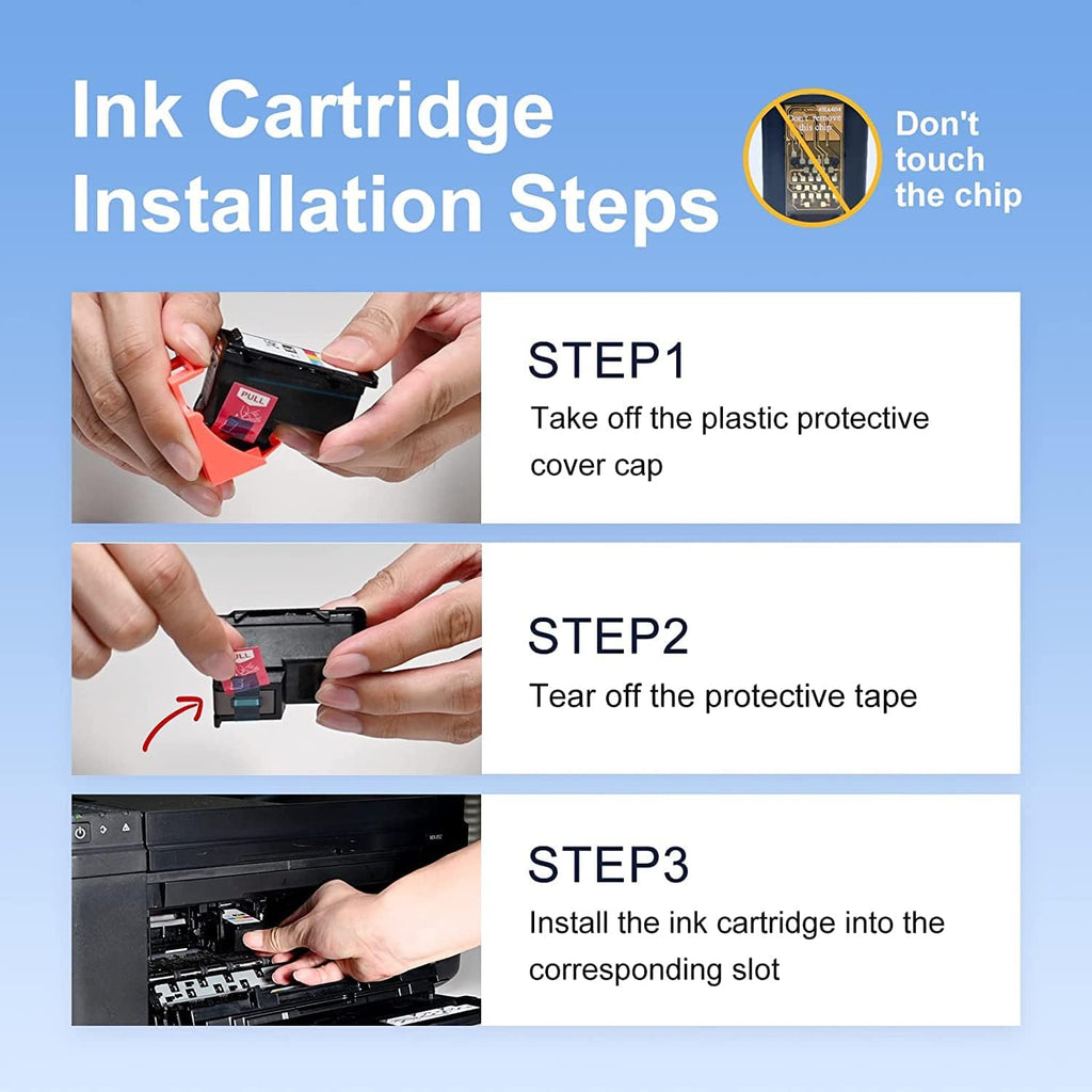 myCartridge SUPRINT 245XL Ink Cartridge Replacement for Canon 245XL 246XL Combo Pack PG-245XL CL-246XL Compatible for Canon ink 245 and 246 for Pixma MG2522 TS3122 TS3322 MX490 TR4520 Printer (2 Pack)