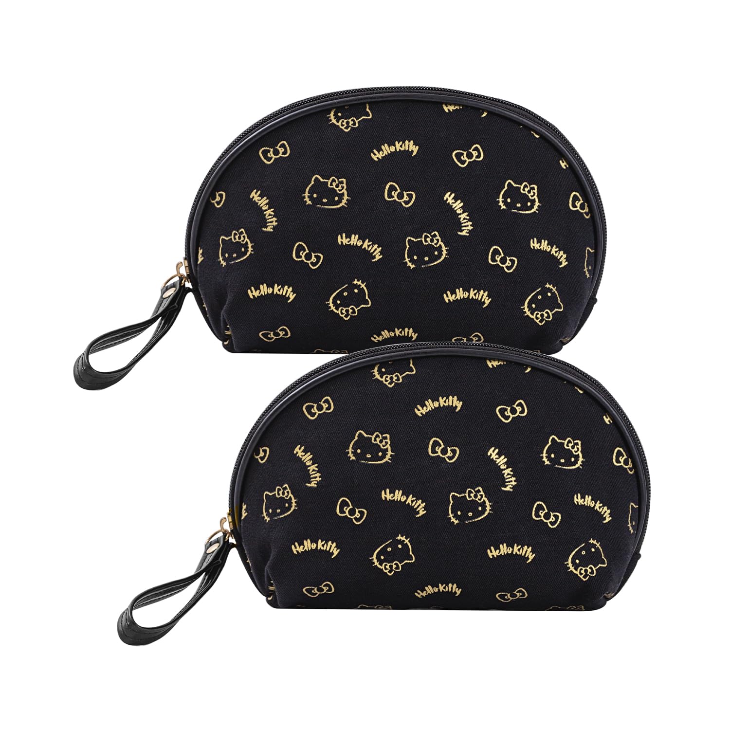 AmBealla Makeup Bag Large Waterproof Cosmetic Bags with Makeup Brush Holder,Cute Printed Makeup Organizer for Women Traveling,Portable Toiletry Bag for Girls