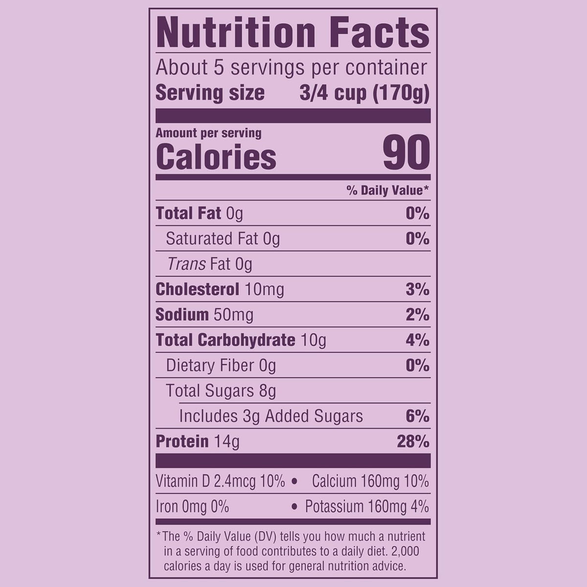 Light + Fit Vanilla Fat Free Greek Yogurt, 32 oz Tub