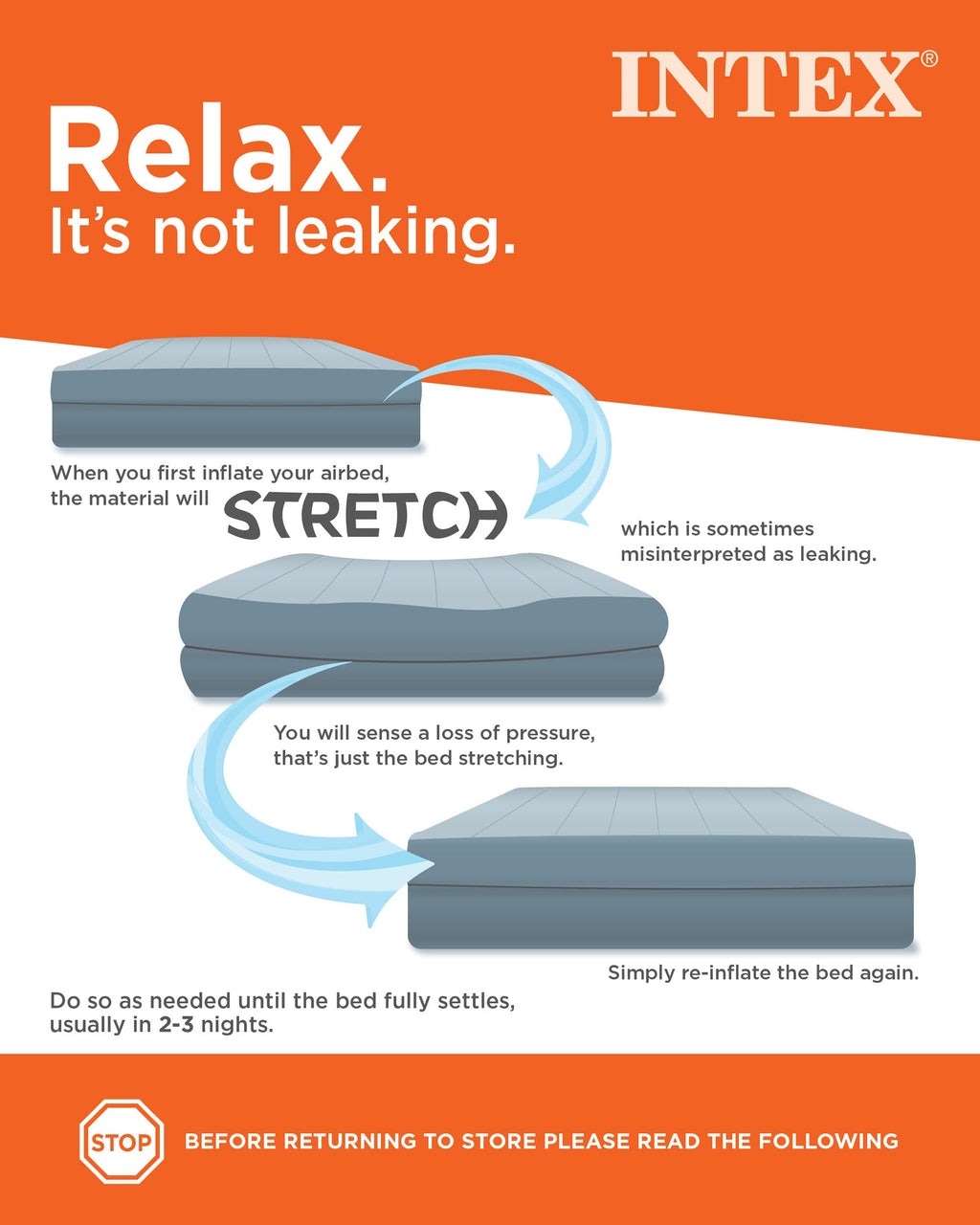 Intex Dura-Beam Deluxe Comfort Plush Elevated Airbed Series