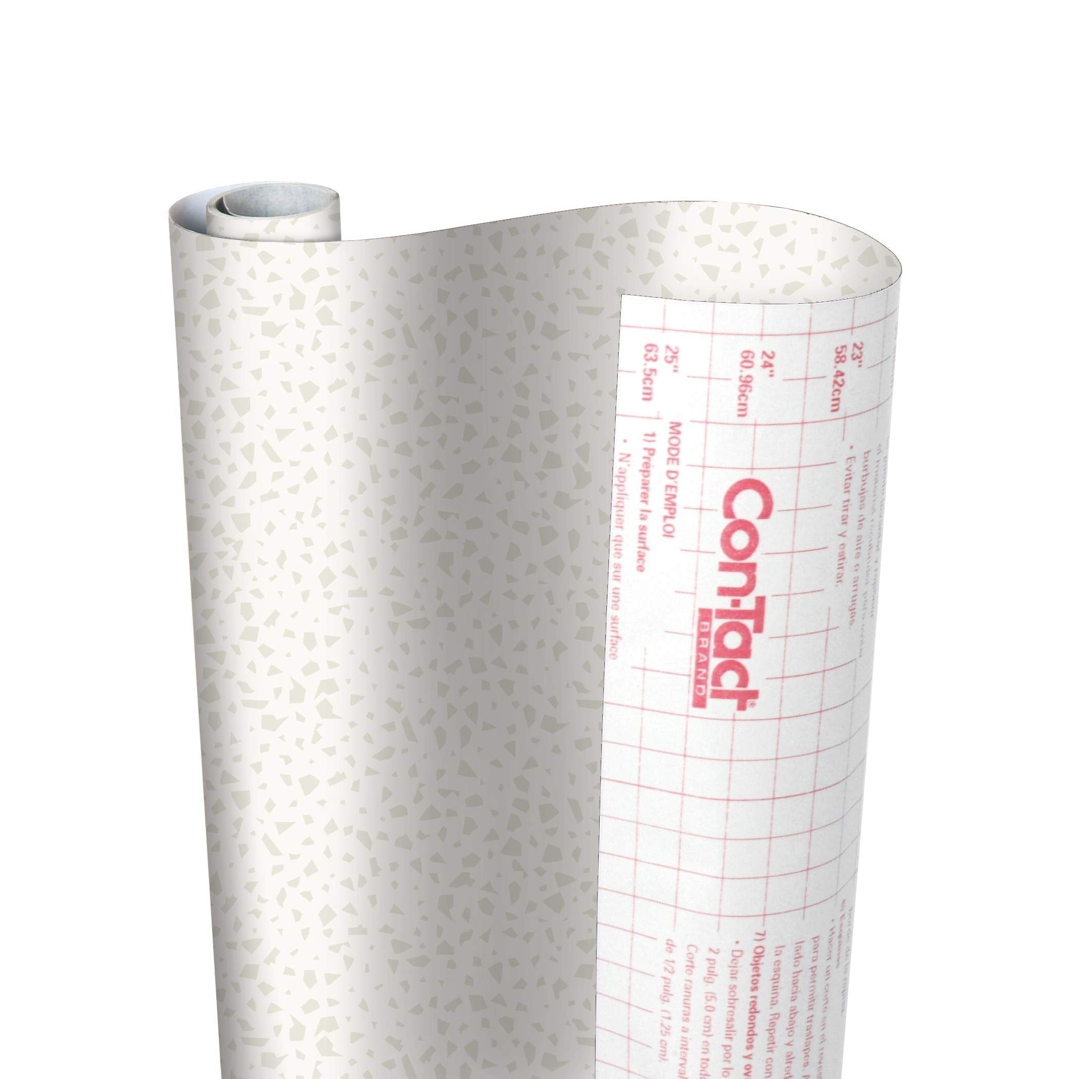 Con-Tact Brand Creative Covering, Self-Adhesive Shelf Liner, Multi-Purpose Vinyl Roll, Easy to Use and Apply, 18'' x 50', Abby Sage
