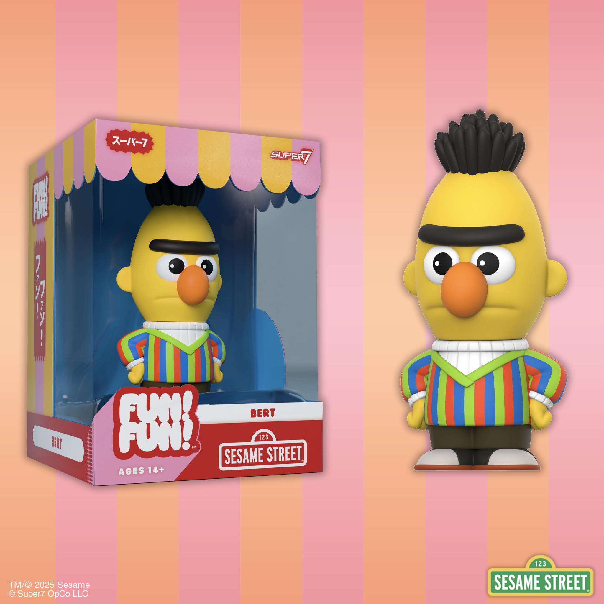 Super7 Fun! Fun! Peanuts Snoopy (Puffy Coat) Vinyl Figure - 5" Peanuts Action Figure - Classic Cartoon Fans Collectibles & Retro Toys - Cartoon Model for Collectors & Display Figurine - Comic Strips