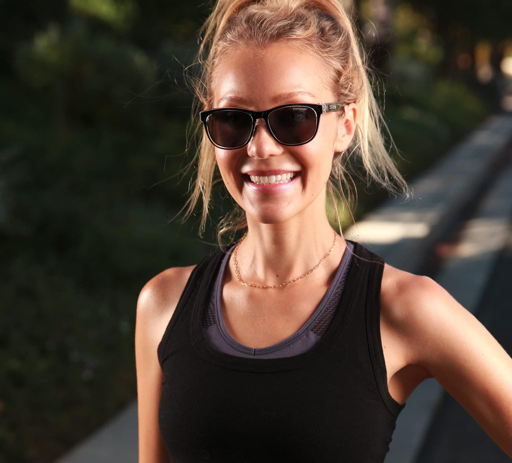 Tifosi Swank Sport Sunglasses - Tangle Free - Ideal For Cycling, Golf, Hiking, Pickleball, Running and Great Lifestyle Look
