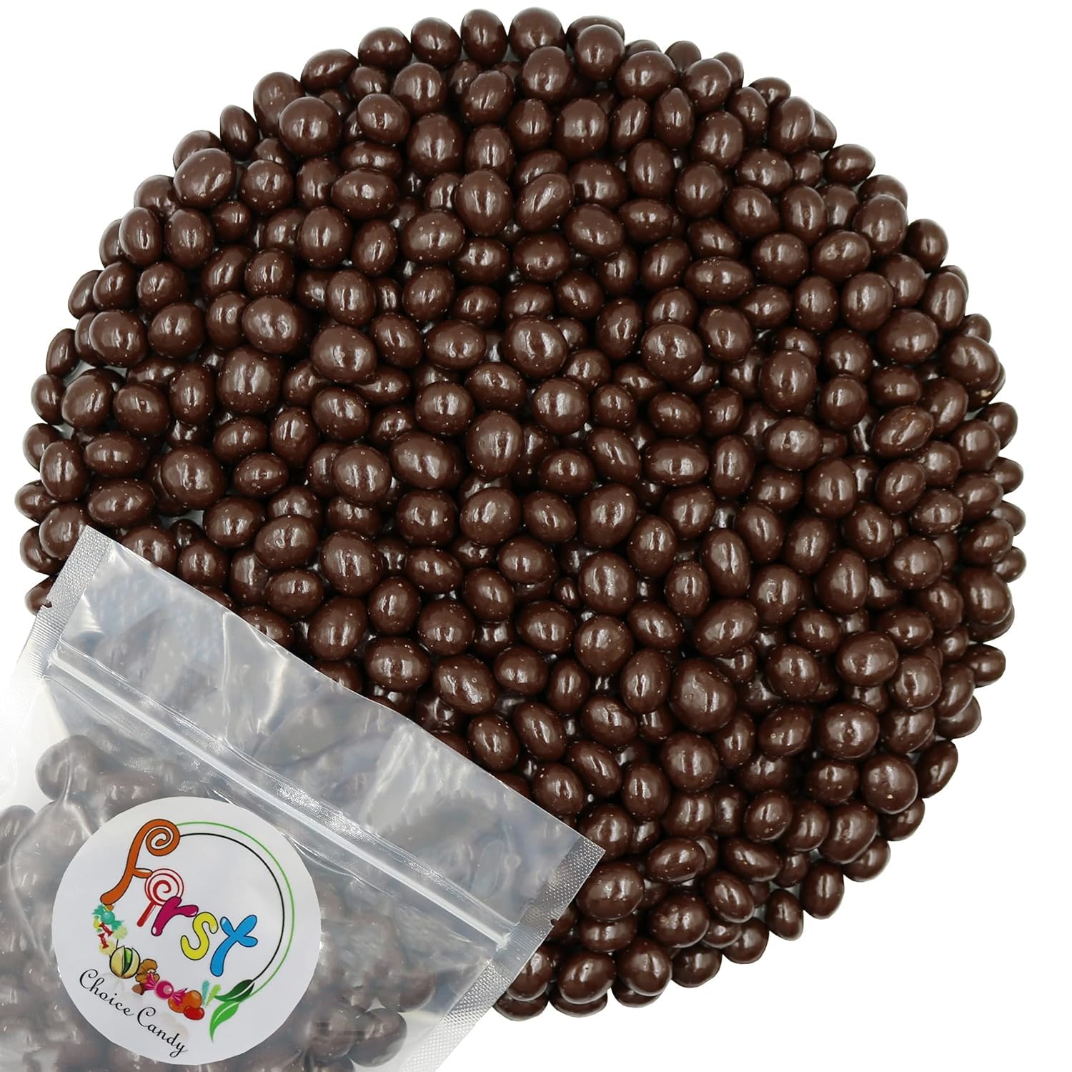 Chocolate Covered Roasted Espresso Coffee Beans (2 Pound, Assorted Flavors/New York Mix)