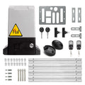 Blütezeit 1800lb Automatic Sliding Gate Opener, 370W Rack Drive Motor with 2 Remote Controls & IR Sensor, 1/2HP Electric Rolling Driveway Slide Gate Motor, Complete Hardware Kit for Gates up to 40ft