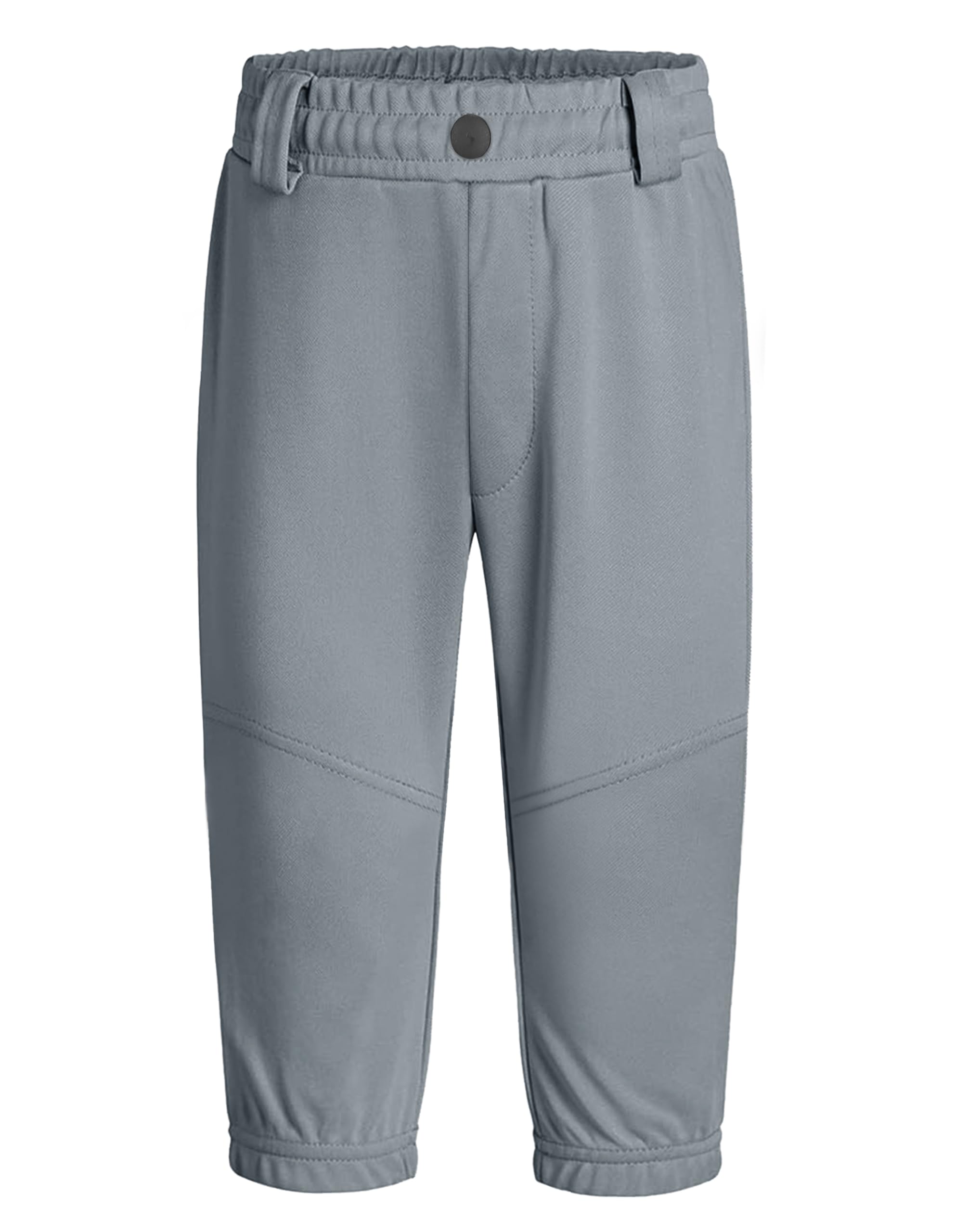 MIVEI 2T 3T 4T 5T to Youth Toddler Boys Knicker Baseball Pants Kids Tball Pants Gilrs Softball Practice Pant Pocket Belt Loop