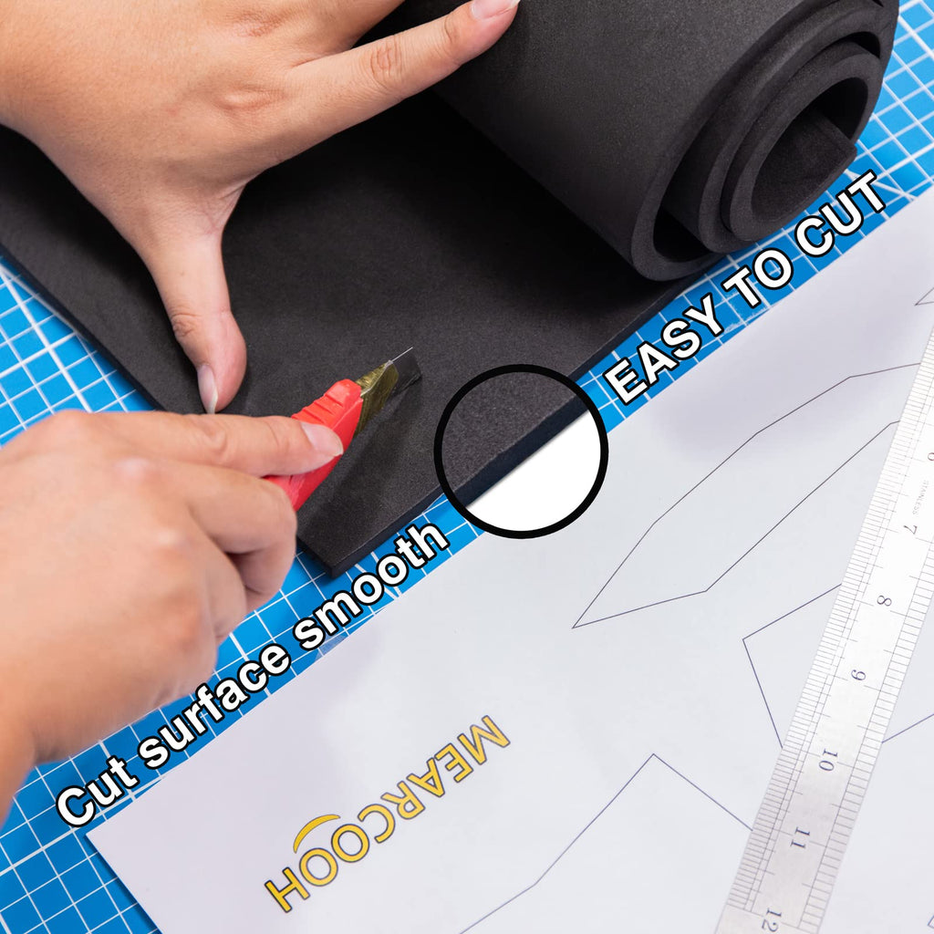 84PACK Foam Craft Sheets 8.5x5.5 inch Eva Color Bulk Foam Paper Set for Art Craft Projects DIY Handcraft by MEARCOOH
