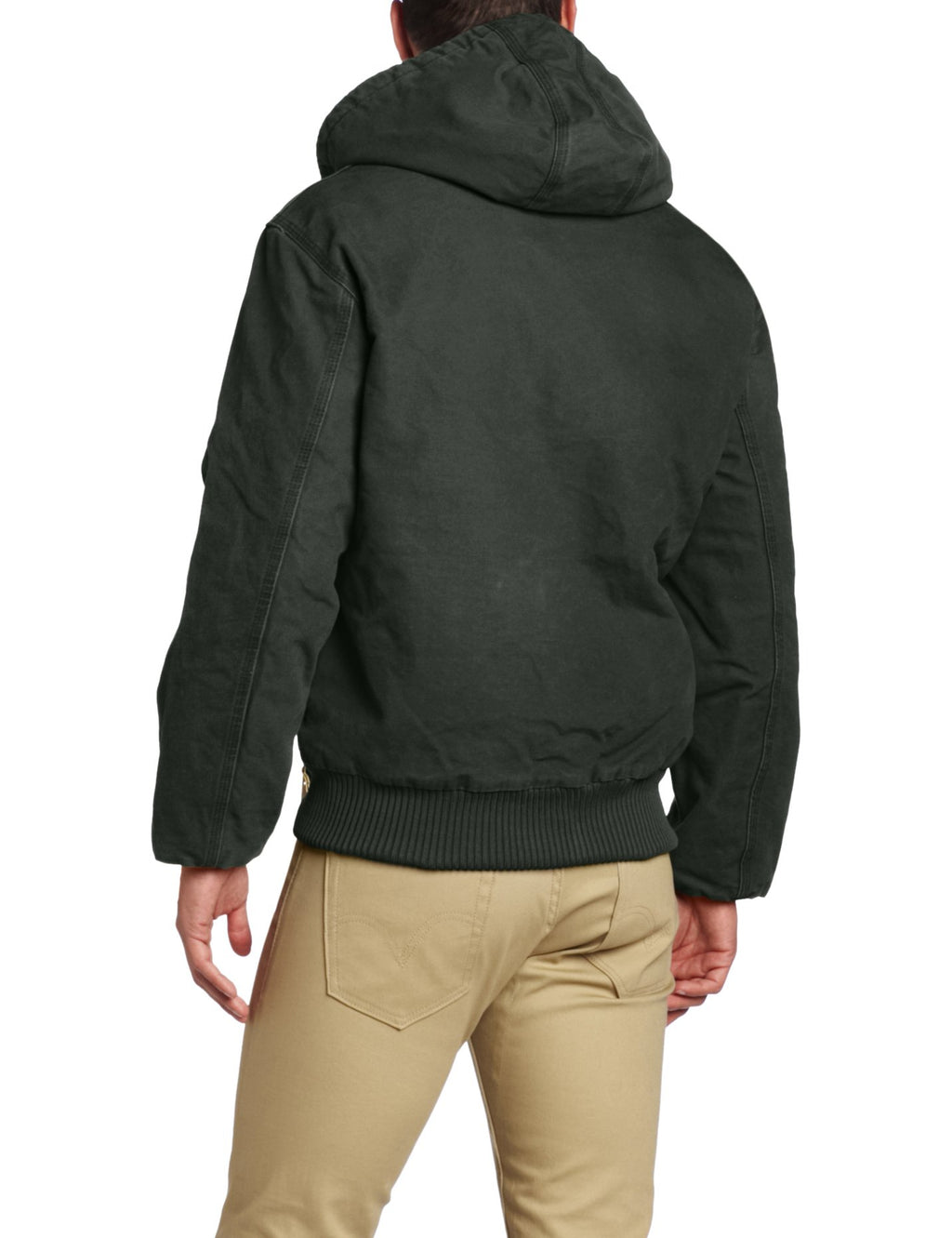 Carhartt Men's Big-Tall Quilted Flannel Lined Sandstone Active Jacket