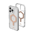 URBAN ARMOR GEAR UAG Designed for iPhone 16 Pro Max Case 6.9" Plasma XTE - Compatible with MagSafe Charging & Kickstand Rugged Shockproof Anti-Slip Military Grade Protective Cover, Black/Clear