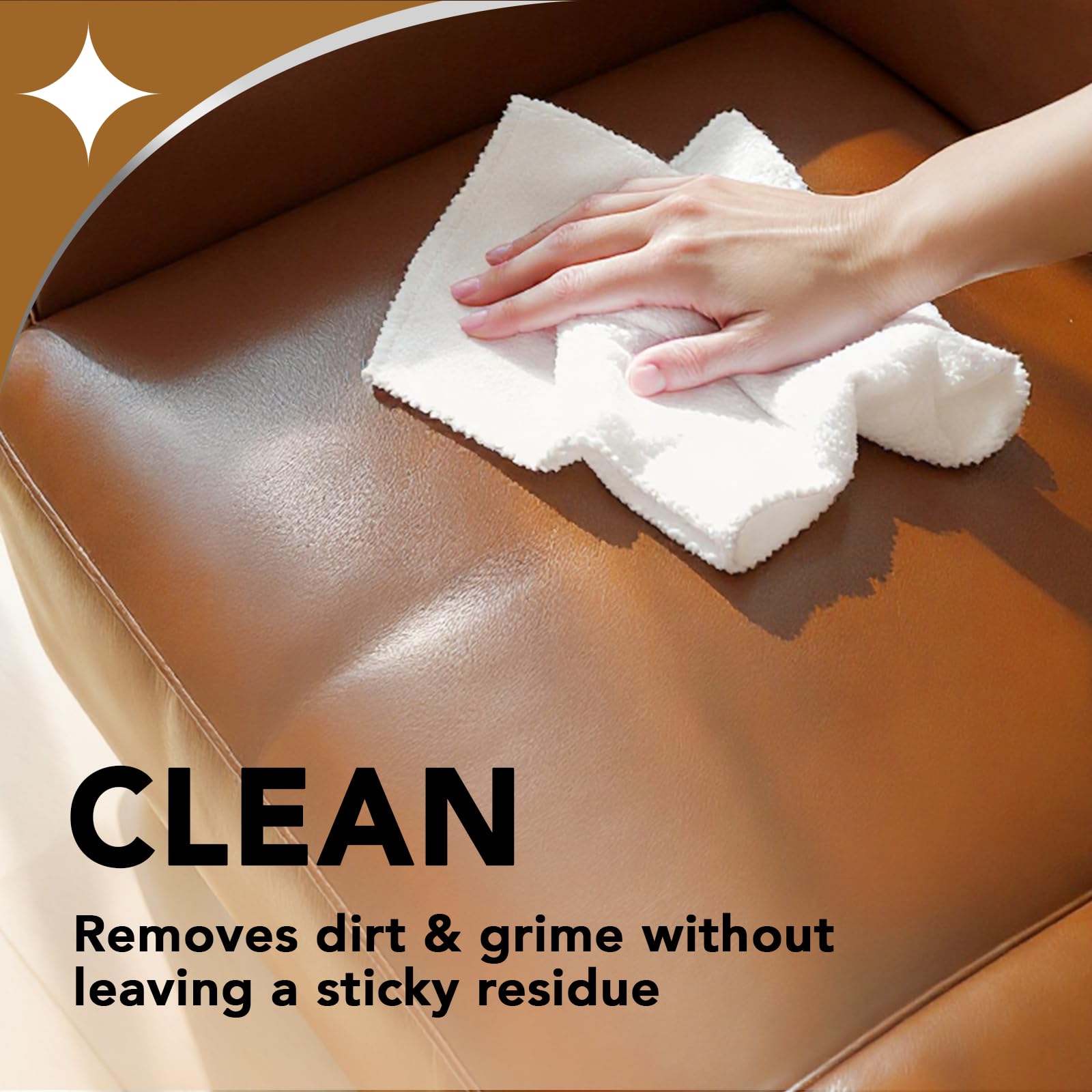 Weiman Leather Cleaner and Conditioner for Furniture - 12 Ounce - 2 Pack - Ultra Violet Protection Help Prevent Cracking or Fading of Leather Couches, Car Seats, Shoes, Purses