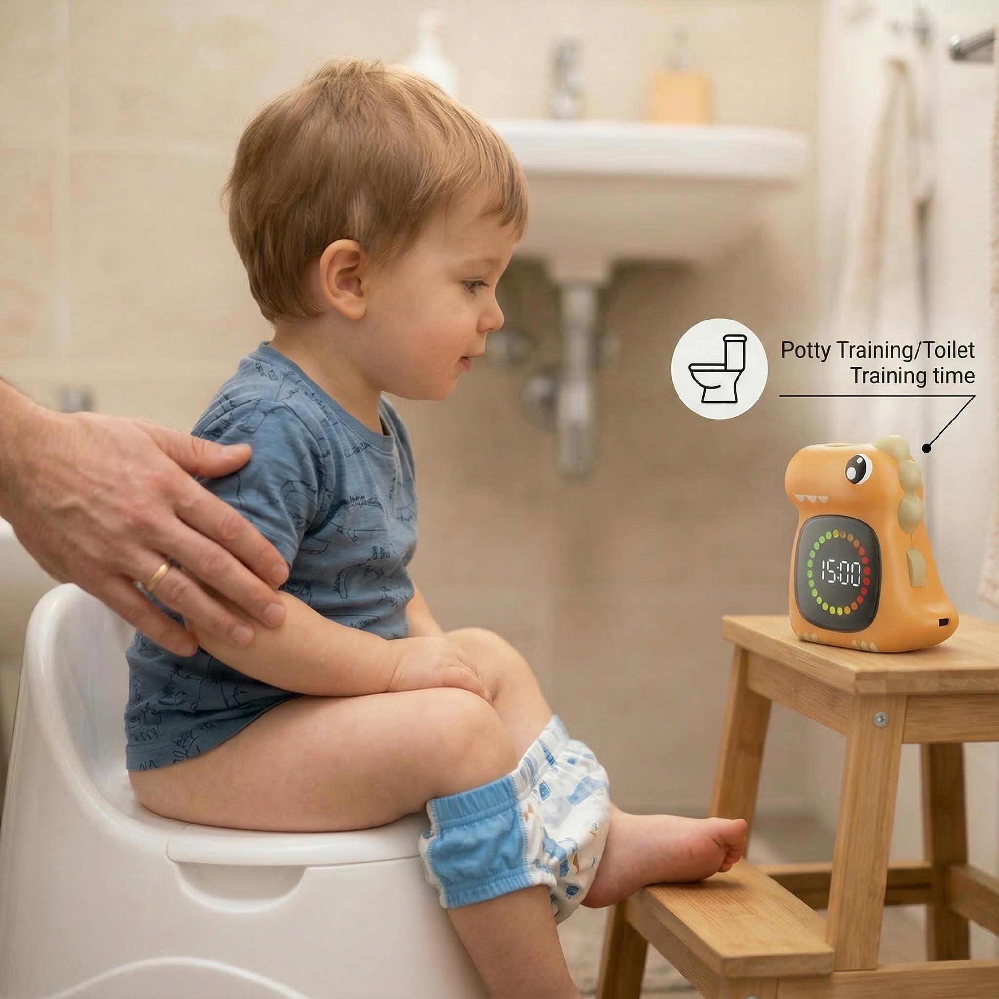 Visual Timer for Kids 99 Minute Digital Cute Kids Visual Timer Classroom Timer for Home School Study Teaching Time Management Countdown Timer