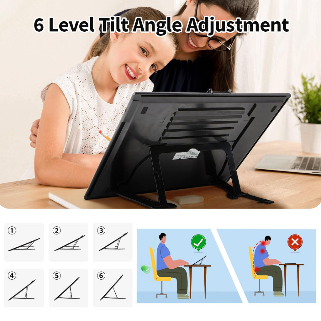 Zocelight A1(35.4''x 23.6'') Large Rechargeable Light Pad for Diamond Painting,6 Levels & Stepless Dimming Light Box for Tracing,3-Color Modes Light Board,Built-in 6000mAh Battery Light Table for Art
