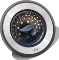 OXO Good Grips 2‑in‑1 Sink Strainer Stopper, Sink Drain Strainer for Kitchen