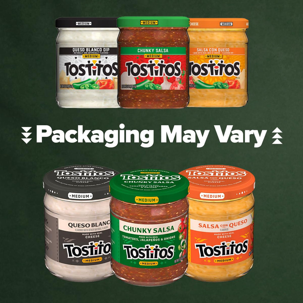 Tostitos Dip, Salsa Con Queso, Medium, 15oz