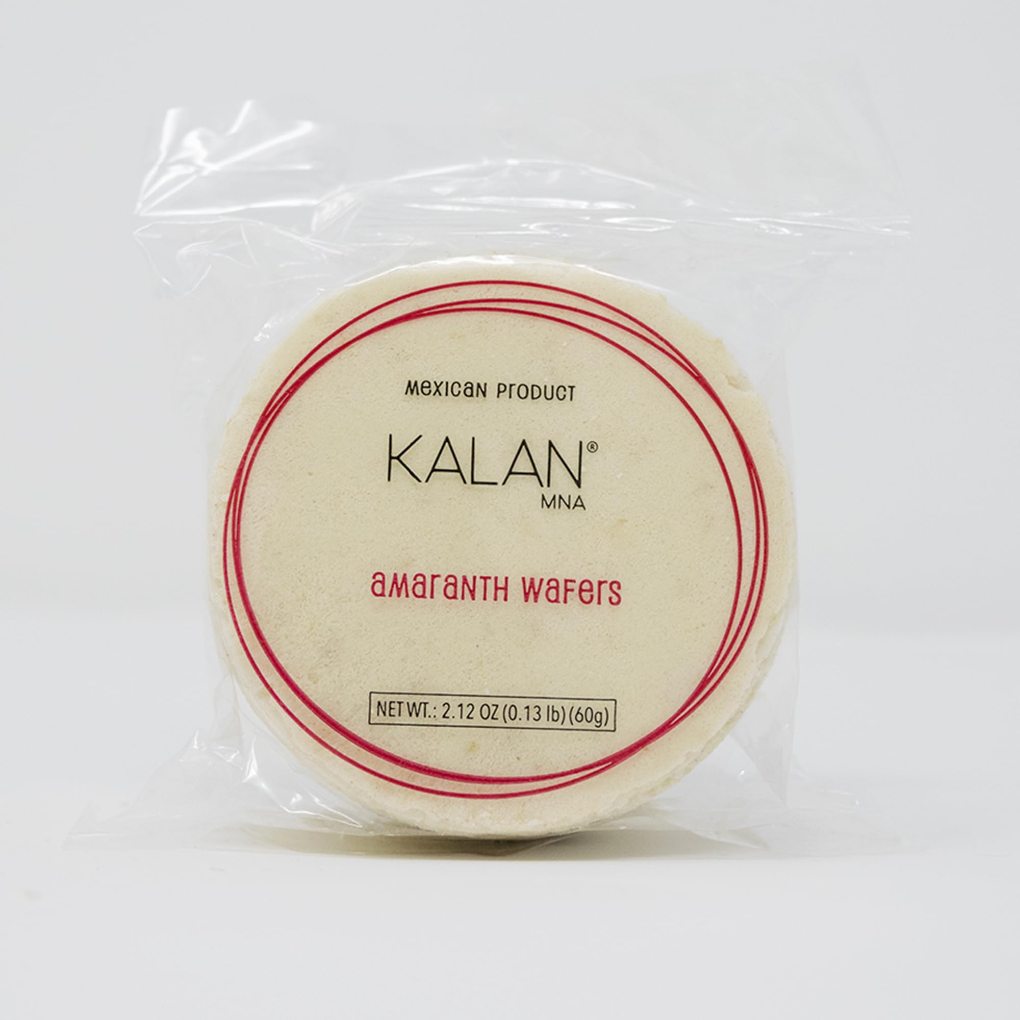Kalan MNA Amaranth Flour Wafer Thins, Vegan and Sugar-free, Pack of 3