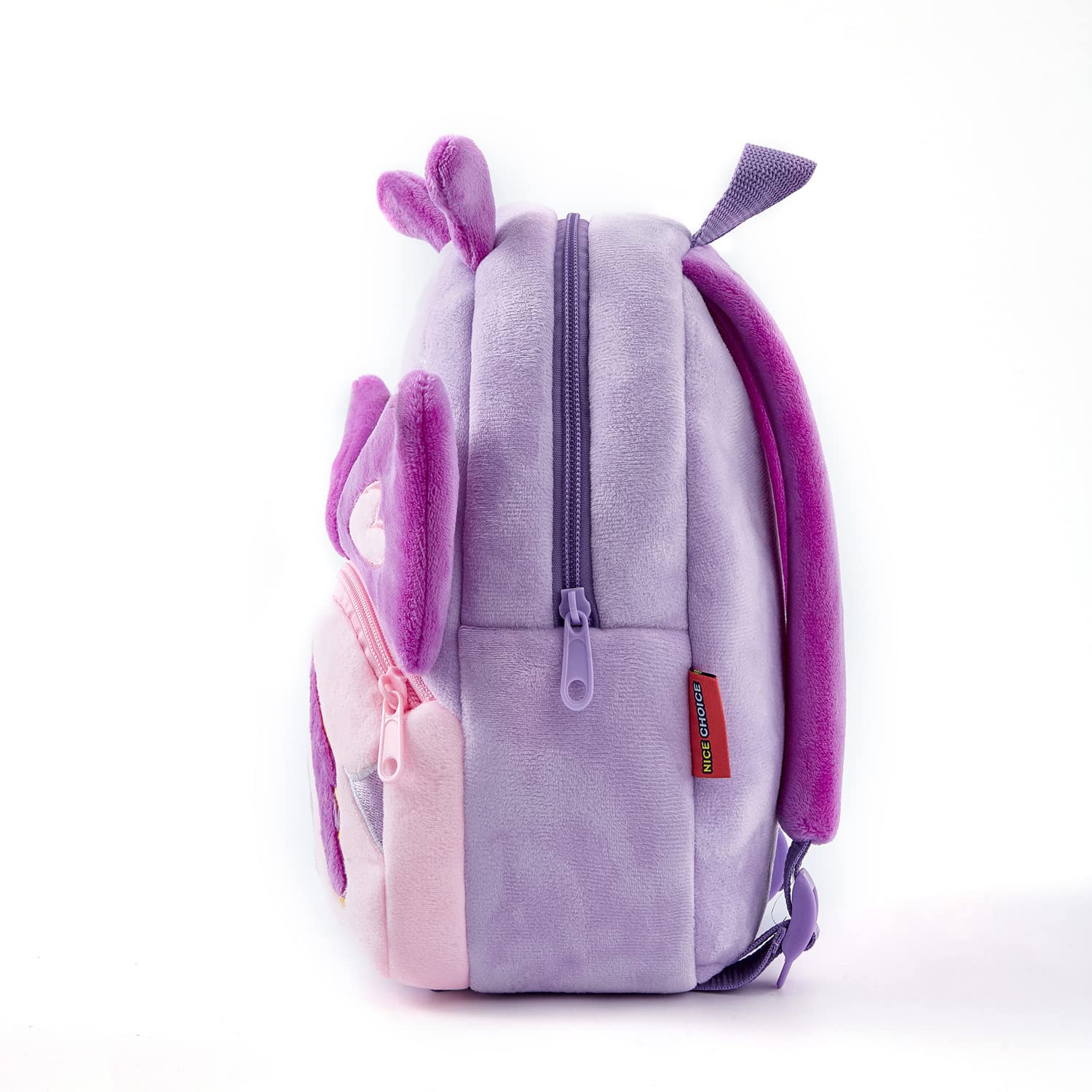 NICE CHOICE Cute Toddler Backpack Toddler Bag Plush Animal Cartoon Mini Travel Bag for Baby Girl Boy 2-6 Years(BB Unicorn)