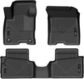 Husky Liners Weatherbeater Floor Mats | Fits 2022-2026 Ford Maverick (EcoBoost Gas Model Only) | Front & 2nd Row, 3-pc Black - 95051