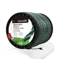 A Anleolife 1-Pound Heavy Duty Sawtooth 140-mil-by-108-ft Dual Core String Serrated Trimmer Line Donut for Walk Behind Wheeled Mowers with Built-in Line Cutter