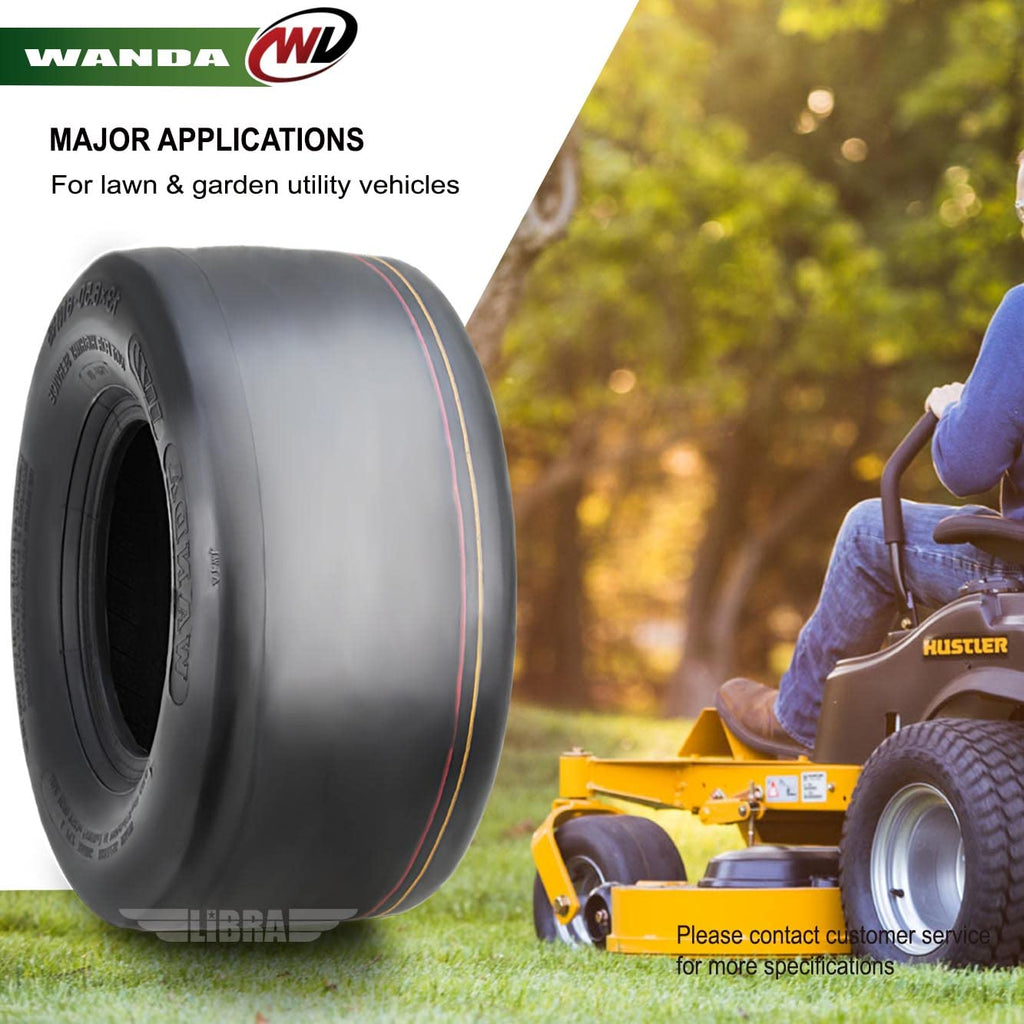 WANDA 11x4-5 Zero Turn Lawn Mower Utility Cart Turf Tire 11x4x5 11x4.00-5/4 Ply - 13204