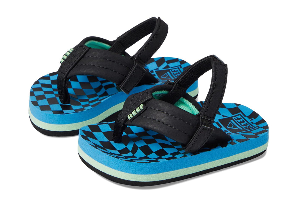 REEF Boys Toddler/Little Kid Ahi Beach Flip Flop, Soft Cushion Footbed, Water Friendly