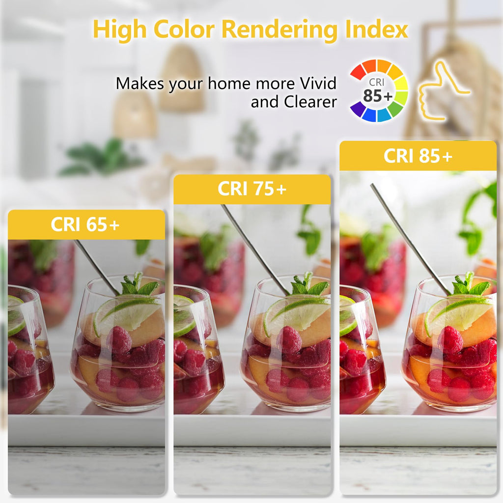MAXvolador Dimmable E12 LED Candelabra Bulbs 60W Equivalent, Daylight White 5000K, 600LM Chandelier Light Bulb, B11 LED Candle Light Bulbs, 12 Pack