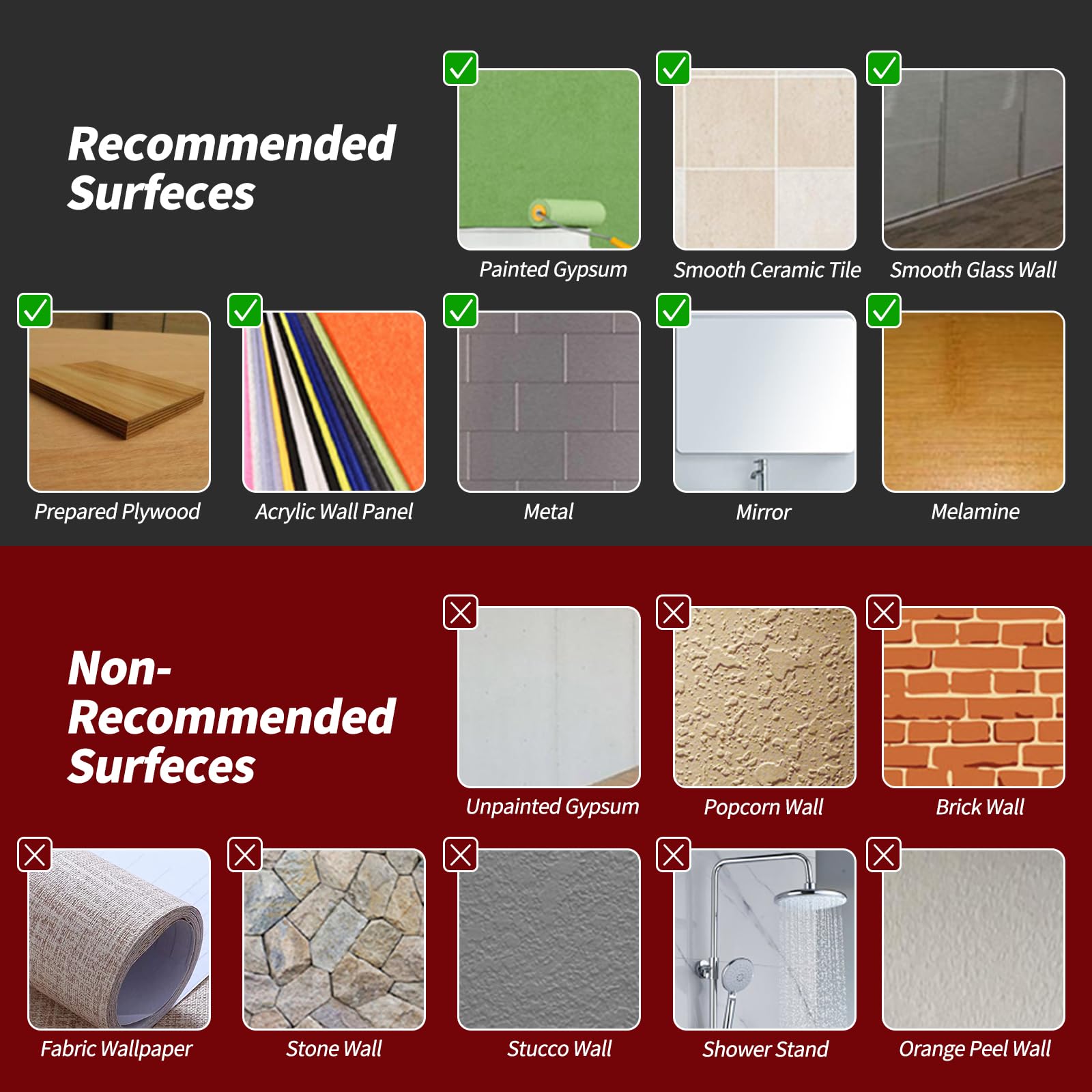 WOWSTAR 10-Sheet Peel and Stick Backsplash Tile for Kitchen, Back Splash Stick On Tiles for Kitchen Wall (Sand)