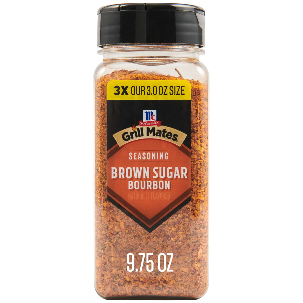 McCormick Grill Mates Brown Sugar Bourbon Seasoning, 3 oz