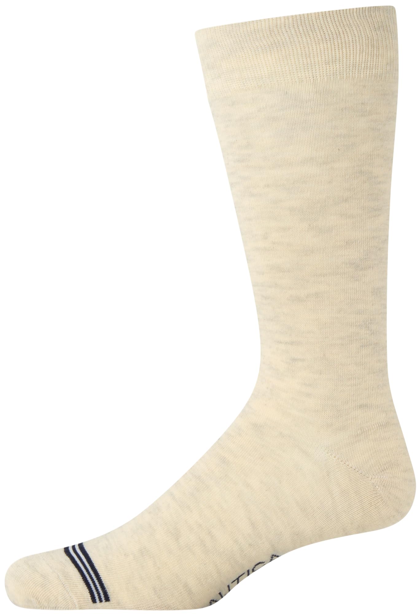 Nautica Mens Dress Socks - 5 Pack Breathable Comfort Stretch Crew-Length Work Socks for Men for Business Formal Wear (6-12.5)