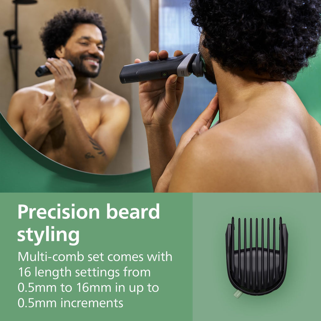 Norelco Philips Multigroom Series 5000 (MG5750/49) 18 Piece, Beard Face, Hair, Body Hair Trimmer for Men - NO Blade Oil