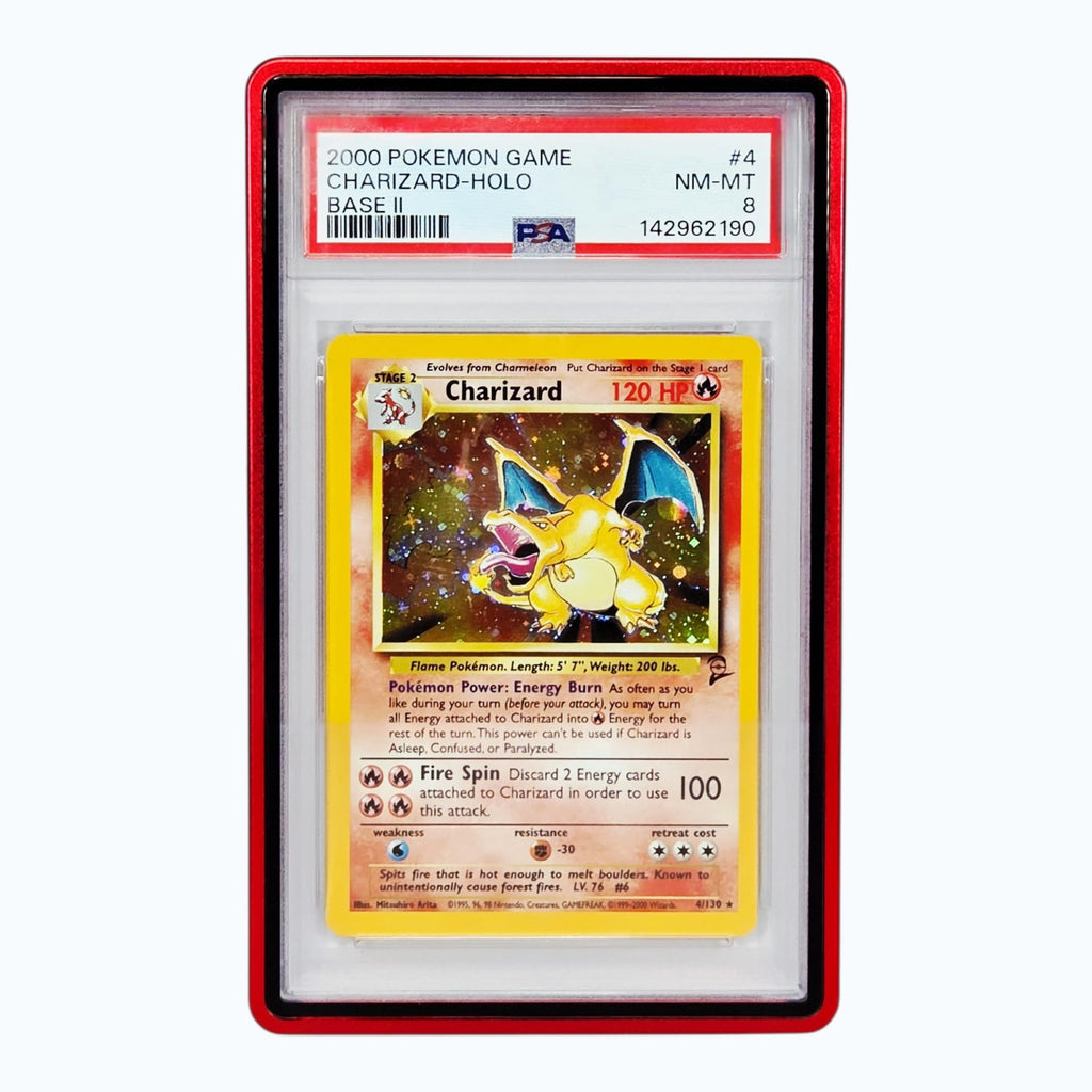 Metal PSA Slab Bumper Case UV Resistant- Safeguard Stackable Magnetic Aluminum Metal Case For Graded Cards (Black)