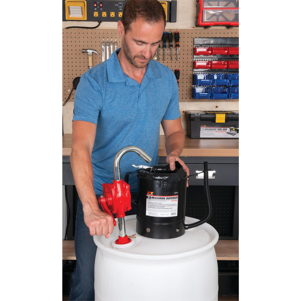 Performance Tool W54232 Lever-Action Bucket Pump for 5 Gallon Pails, Black